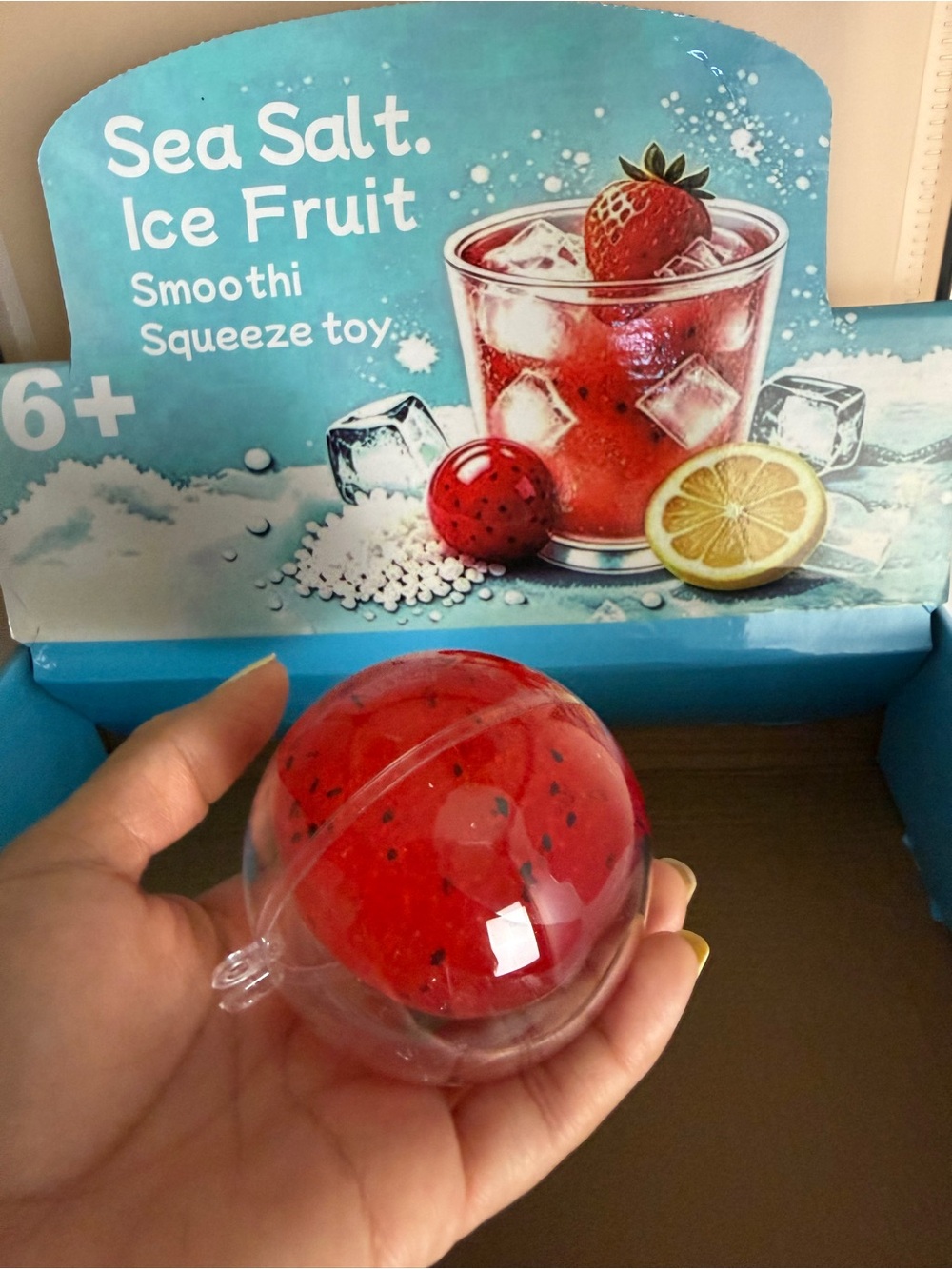 🍉 Sea Salt Ice Fruit Extra Soft ASMR Squeeze Toy